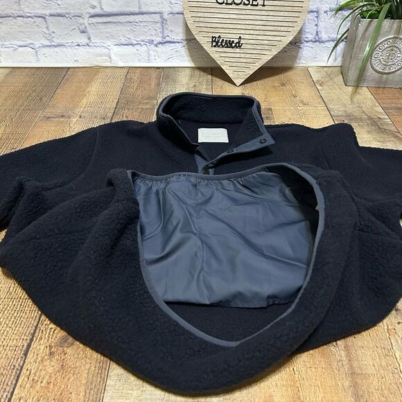 Everlane the renew fleece pullover Navy large - Picture 10 of 13